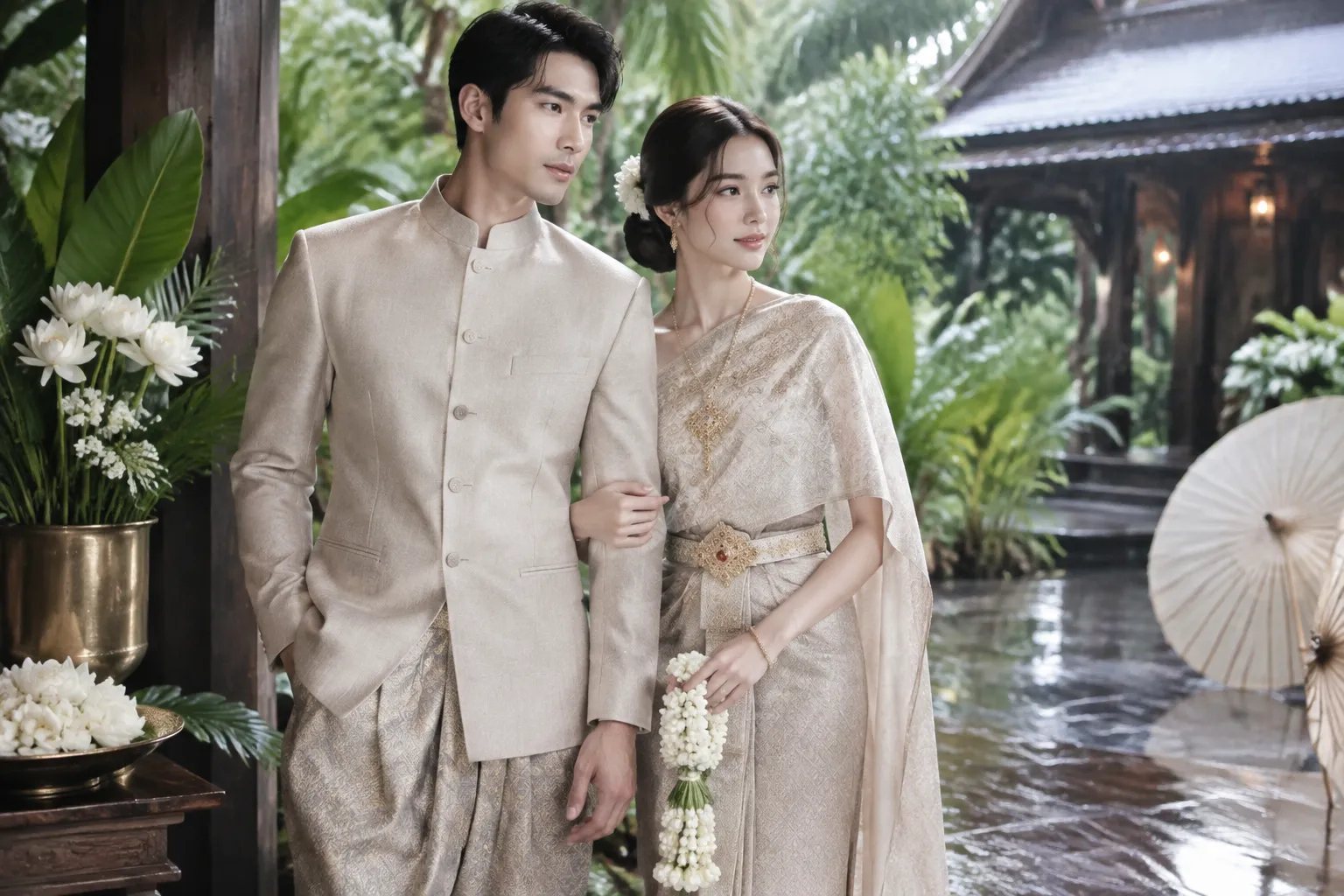 Rainy Season Thai Wedding Attire Tips