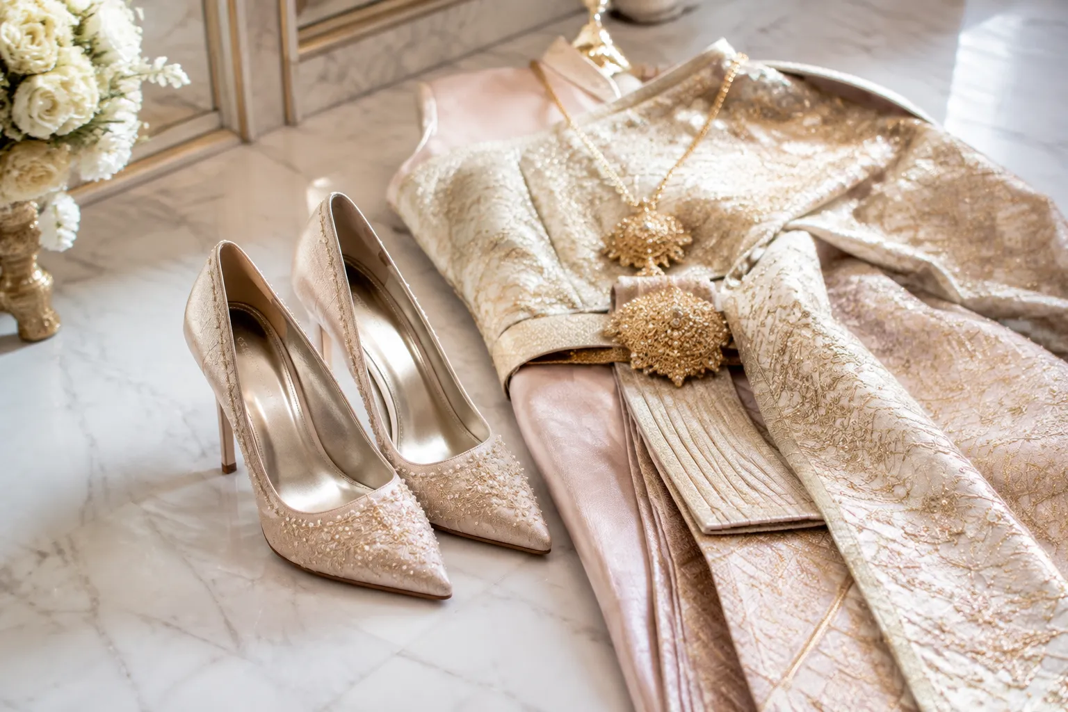 Thai Wedding Shoes, Bags, and Small Accessories