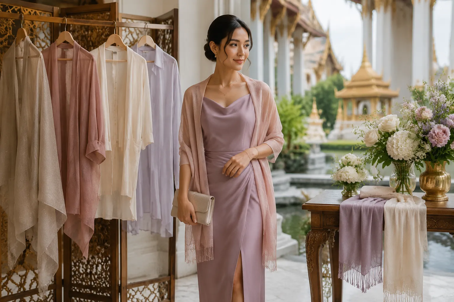Modesty Layers for Thai Wedding Venues