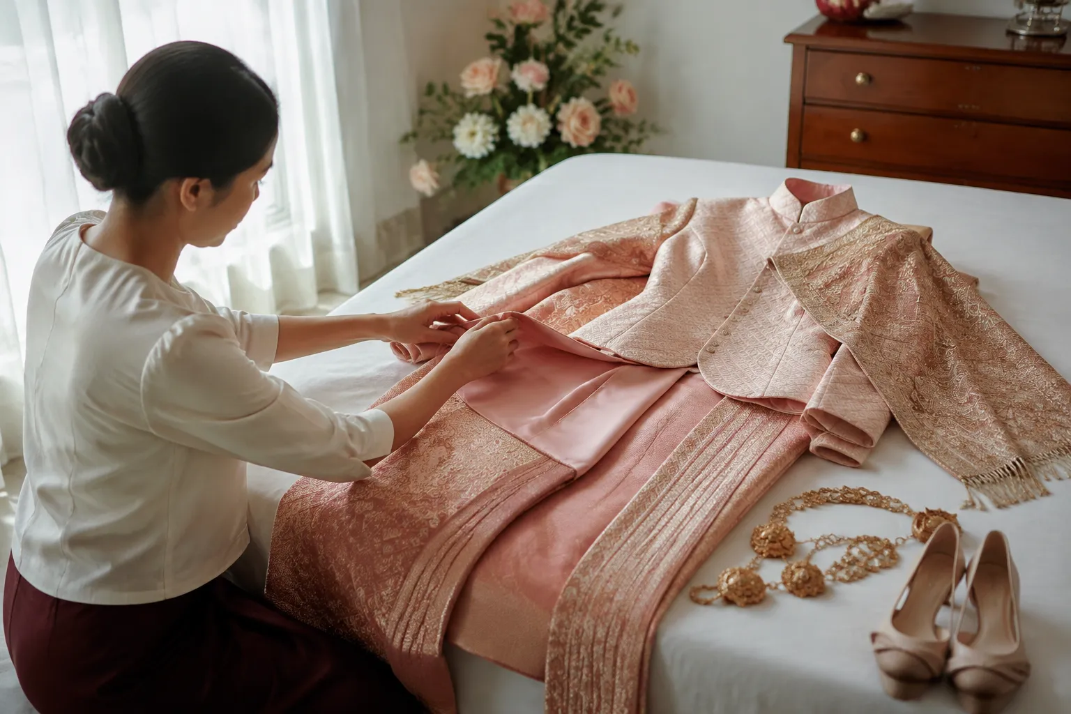 How to Prevent Sweat Marks in Thailand Wedding Outfits